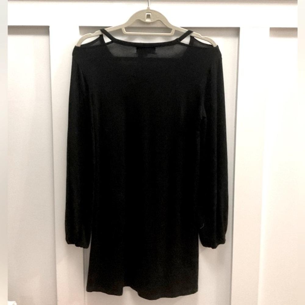 Anthropologie Michael Stars V-Neck Mini Dress Medium NWT Retail $138 - Picture 11 of 13